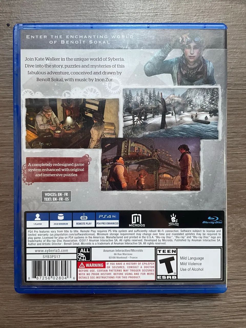 Jogo Syberia 3 PS4 - Foto 2