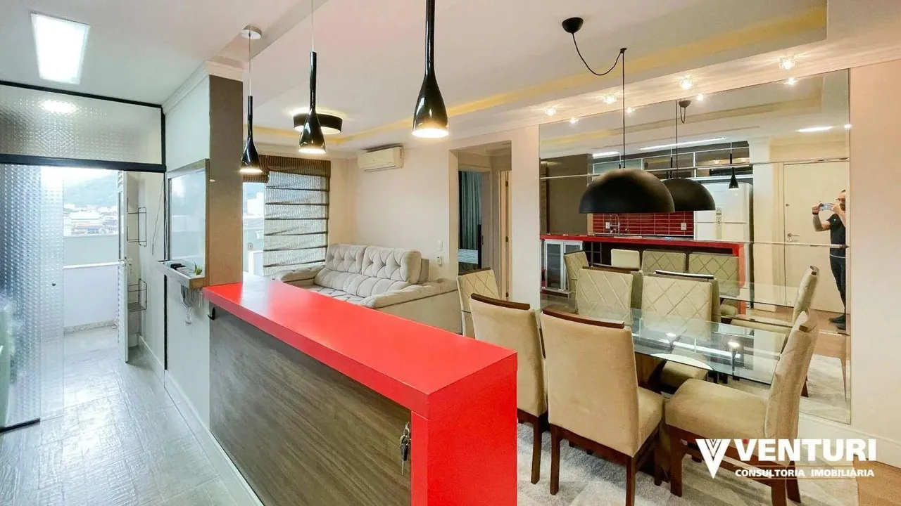 Apartamento com 2 dormitórios para alugar, 92 m² por R$ 2.898,93/mês - Velha Central - Blu