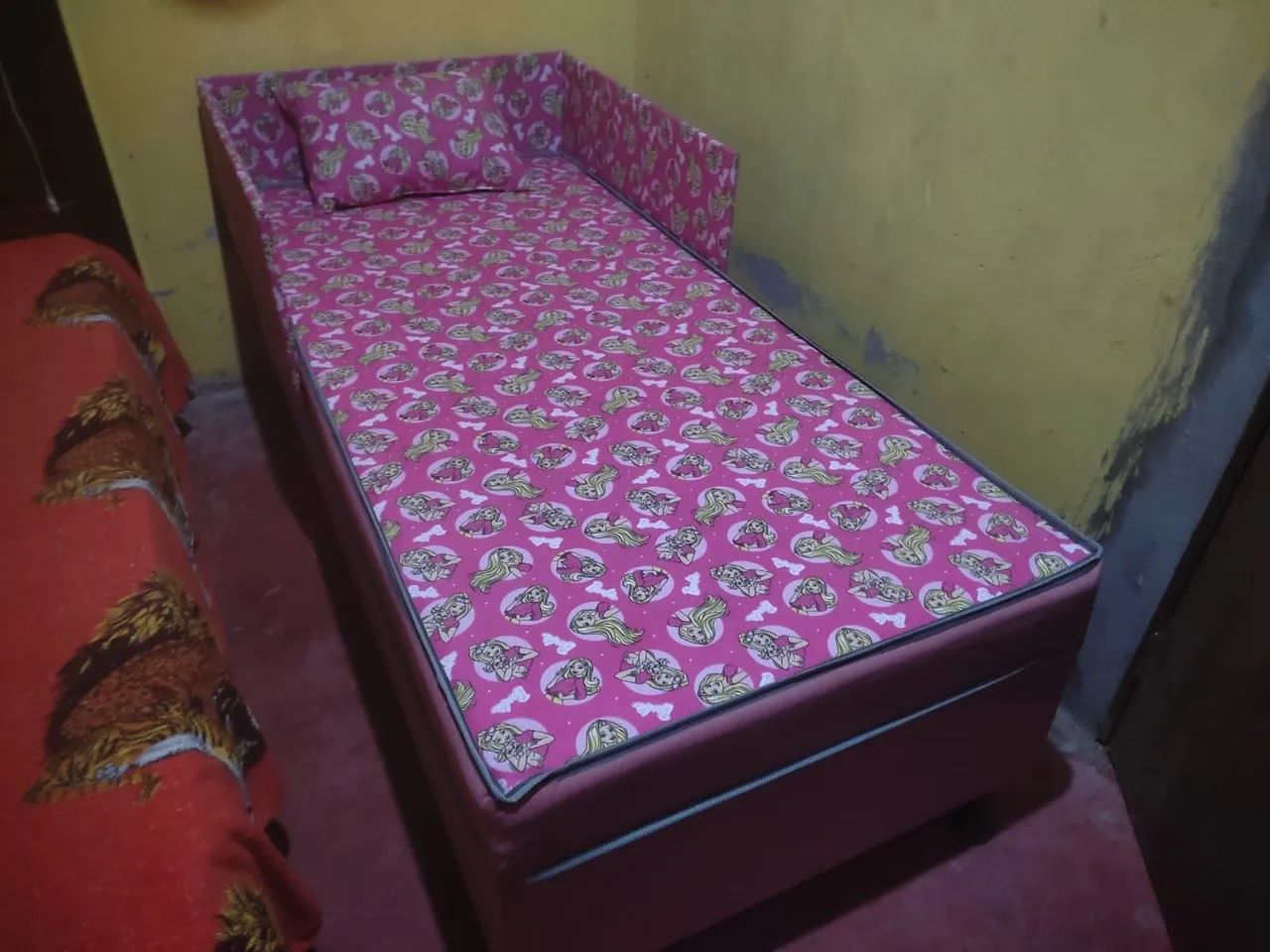 Cama Box Infantil Barbie - Nova 