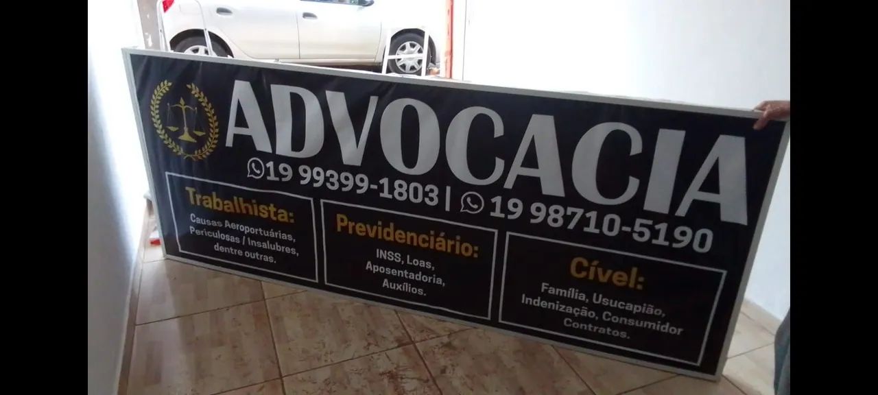 Placa para comercio