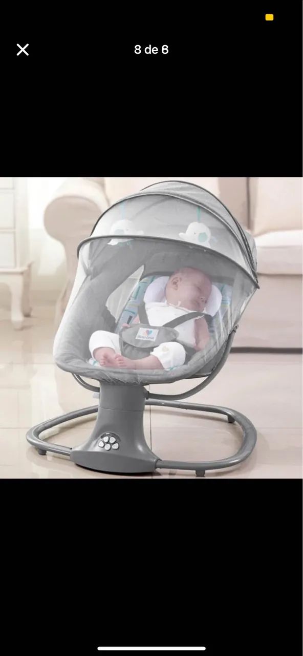 Cadeira de balanço infantil Mastela Nova na caixa - Foto 3