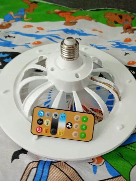 Ventilador de teto com luz iluminação - Foto 3