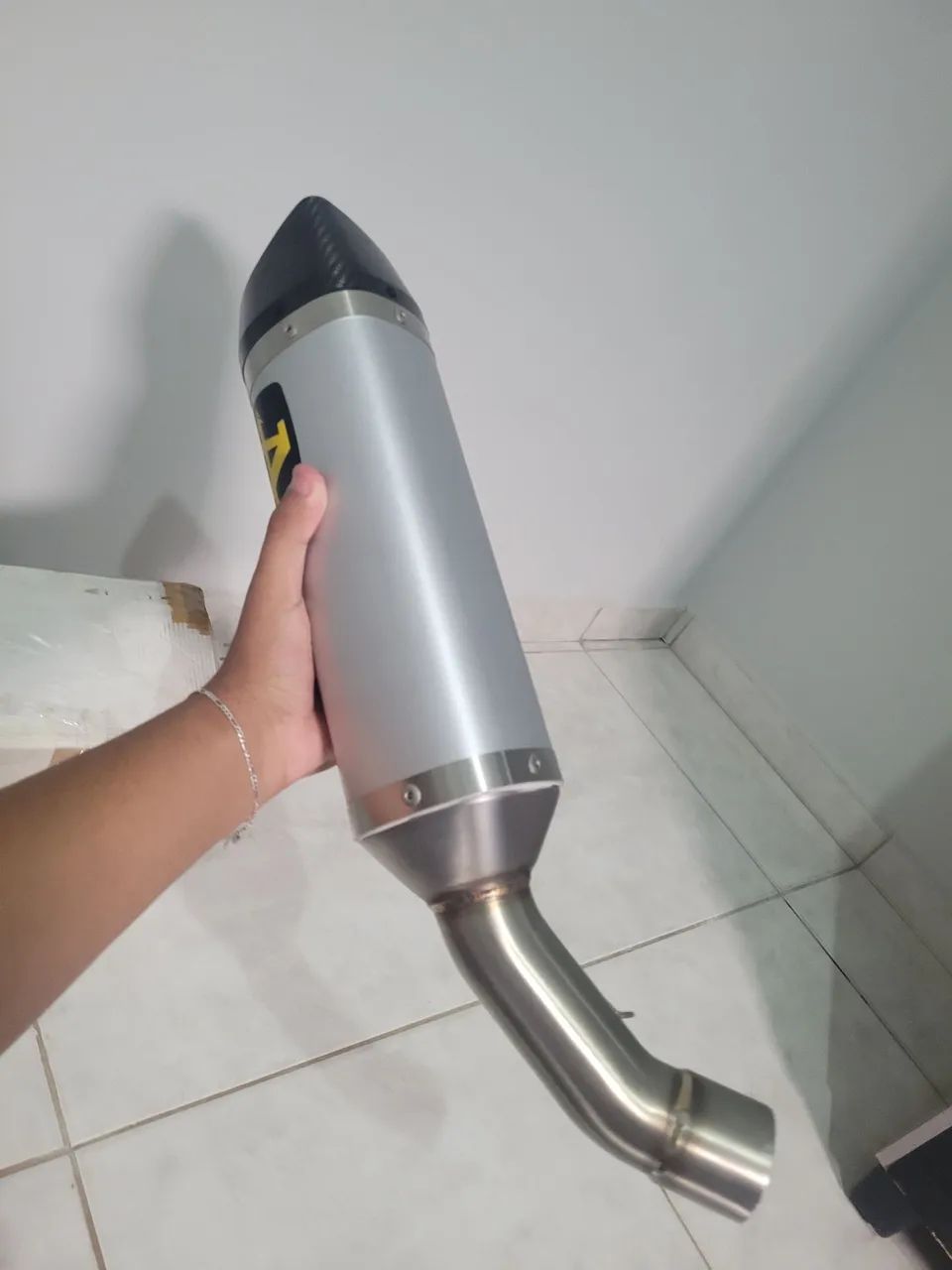 Escapamento Arrow em carbono  - Foto 5