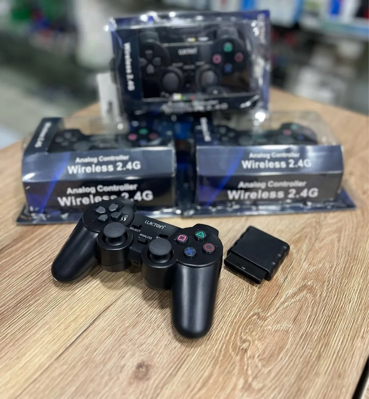 Controle ps2 sem fio