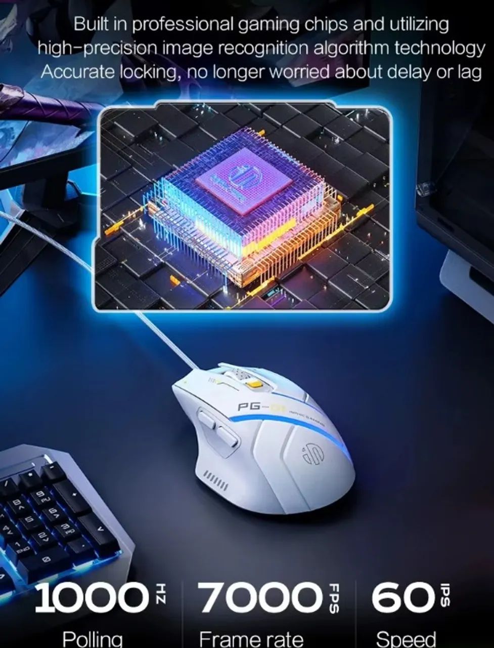 Mouse GAMER COM SOFTWARE Inphic - Foto 5