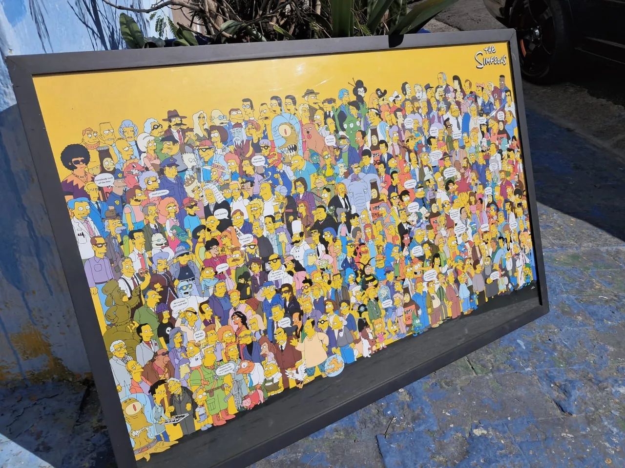 Quadro Decorativo Simpsons - Coleção de Personagens