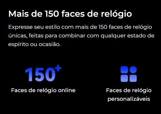 Relógio Haylou S6 | Monitor de saúde + tela 2,01" HD - Foto 2