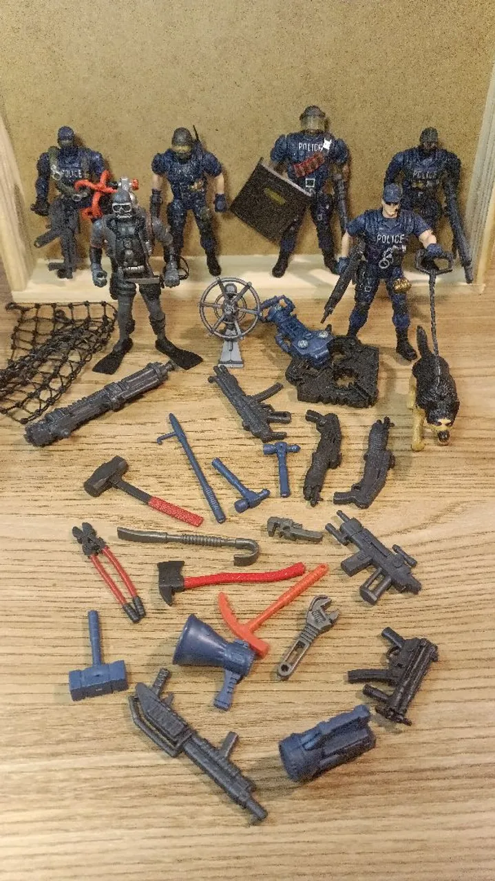 Coleção de Action Figures Chap Mei