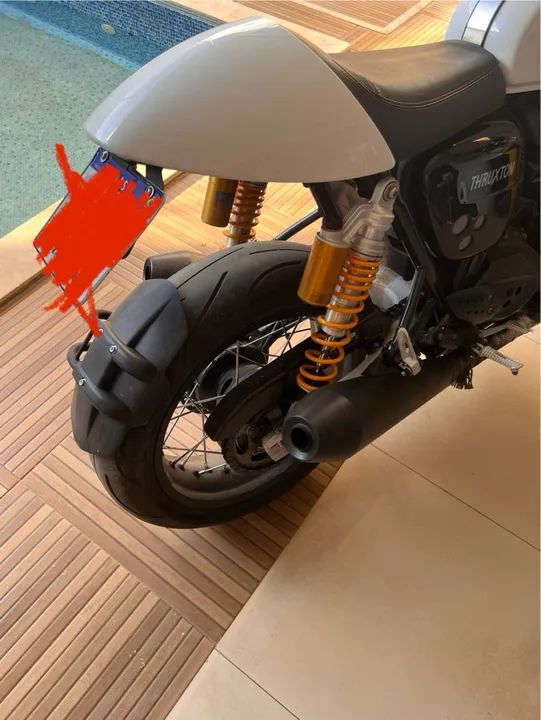 Vendo Triumph Thruxton  1200 cilindradas - Foto 2