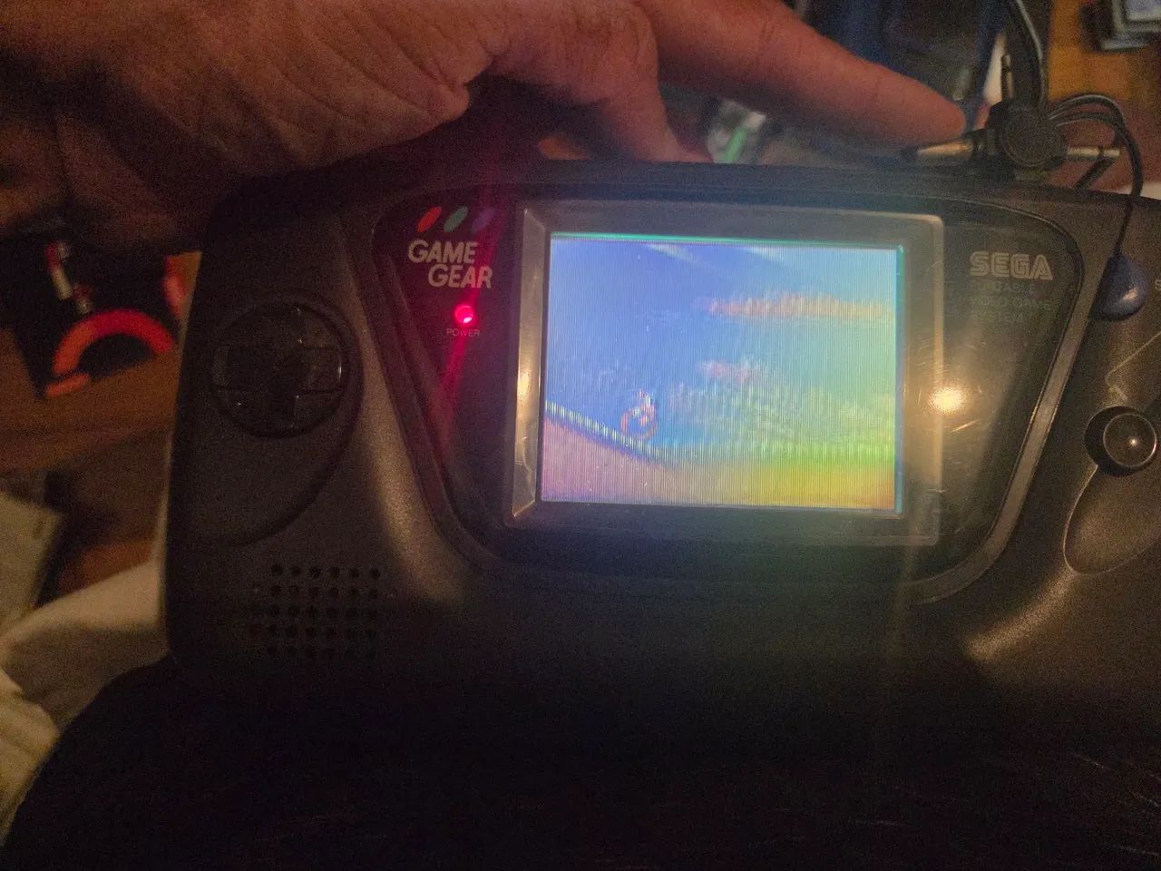 Game Gear Funcionando