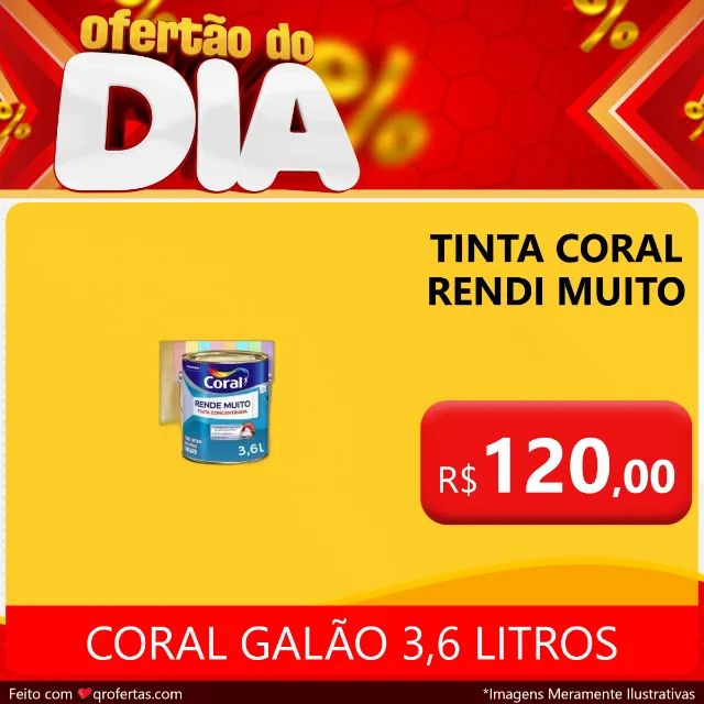 TINTA CORAL RENDE MUITO GALÃO 3,6 LITROS - Foto 4