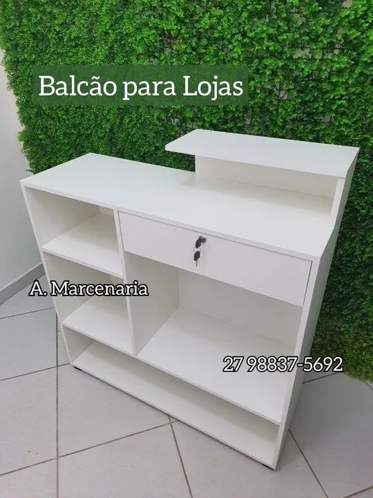 Balcão mdf para comércio 