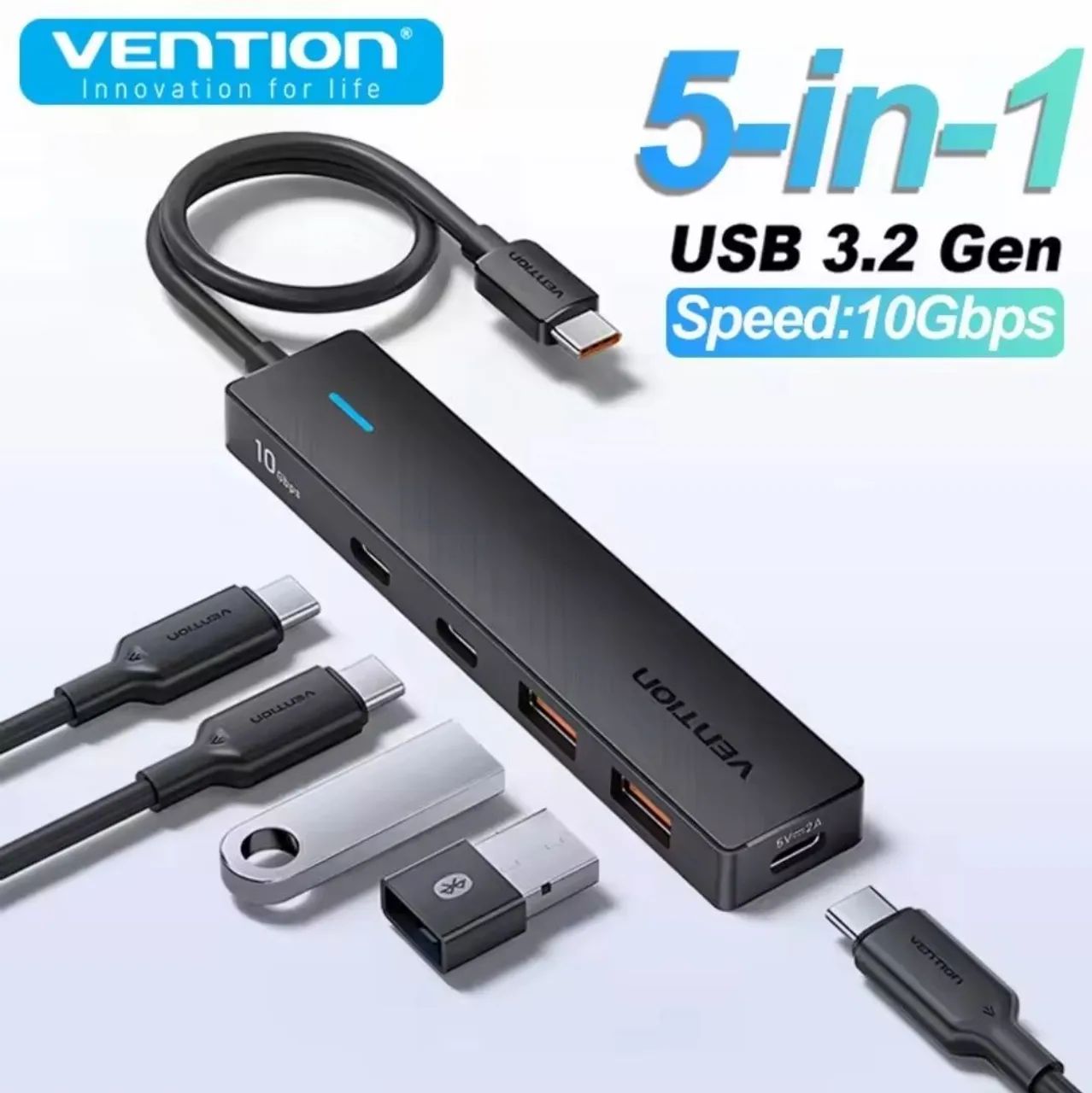 Hub 5 em 1 - Vention 