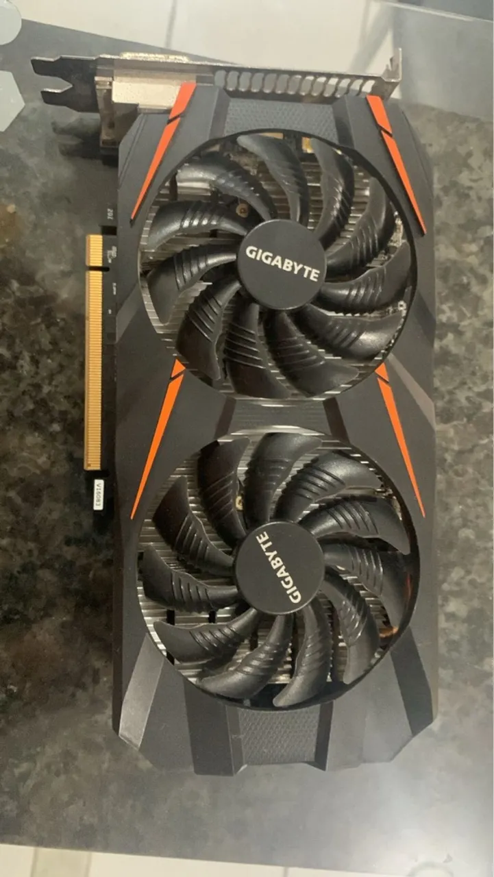 Placa de Vídeo 1060 Gigabyte