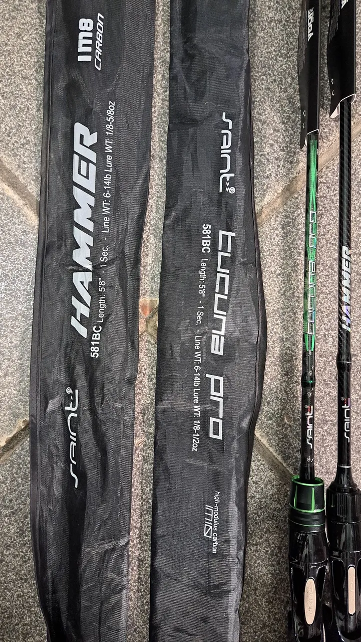 Varas de Pesca Saint Hammer e tucuna Pro 6-14 lbs 1.69 m interissa