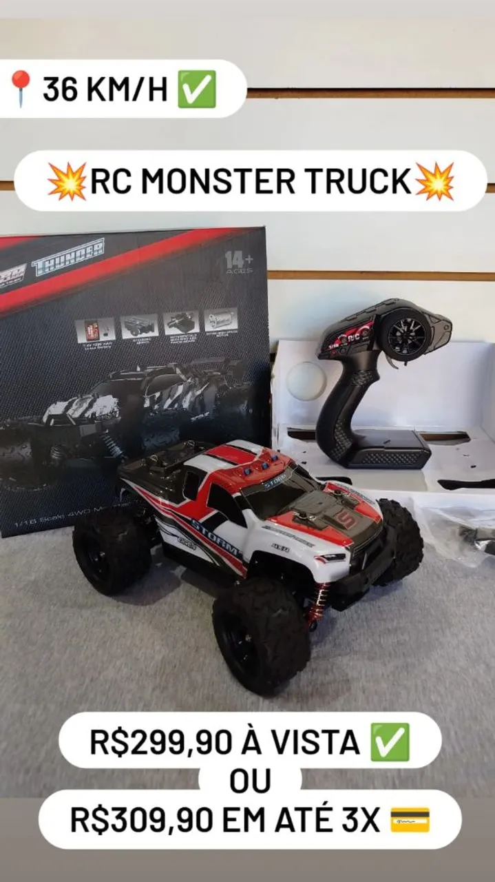 RC Monster Truck STORM- 36 KM/H