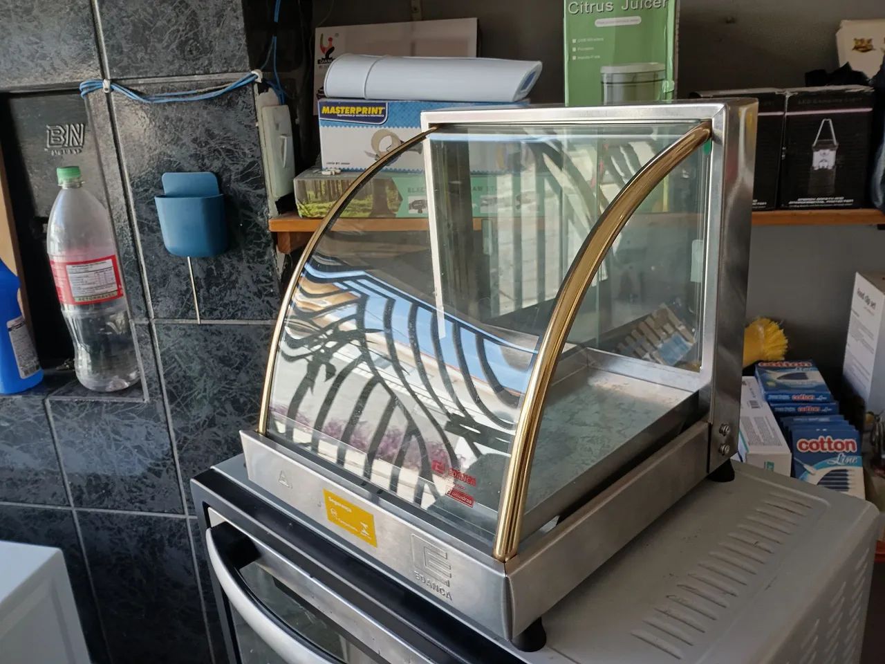 Vitrine para lanches - Aço Inox