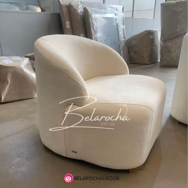 Poltrona Organica Fixa Boucle Nova Direto da Fábrica - Foto 2