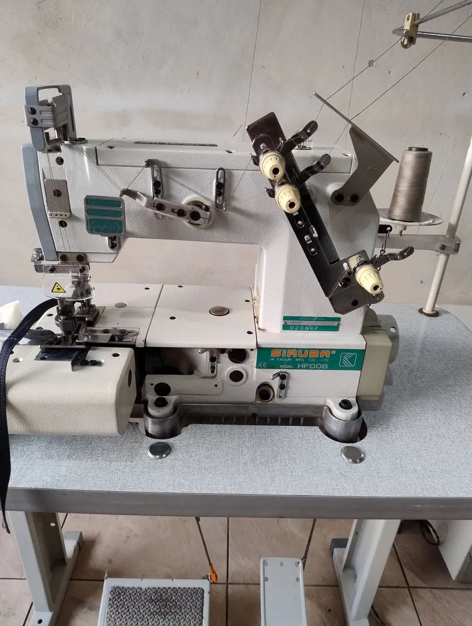 Máquina Industrial de fazer passante Siruba HF008 - Foto 2