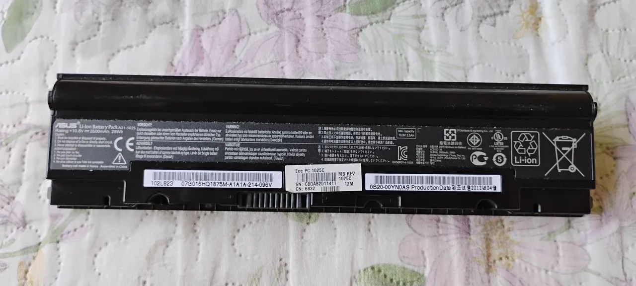 Bateria Notebook Eee Pc 1025C 