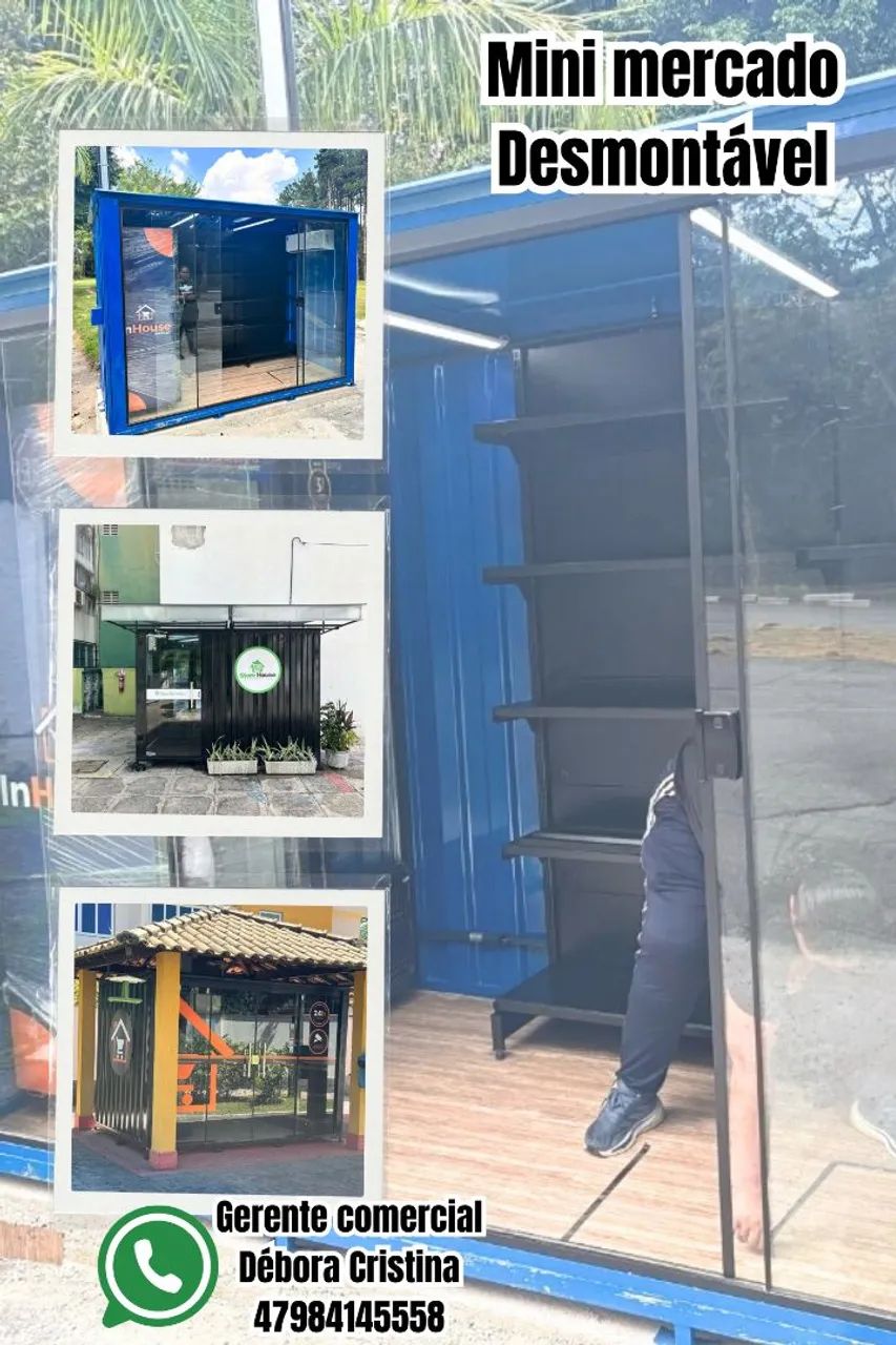 Container para escritório, mini mercado moderno! - Foto 3
