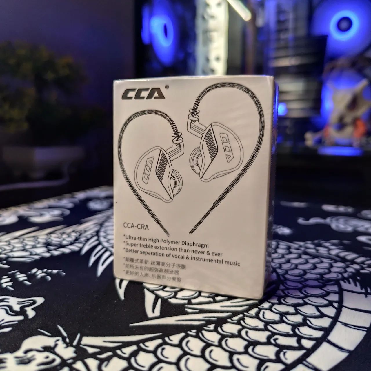 Fones de Ouvido CCA-CRA Profissional - Sem Microfone 