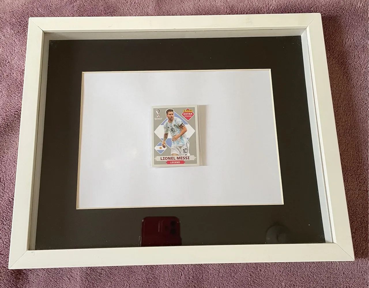 Carta do Lionel Messi - Extra Stickers