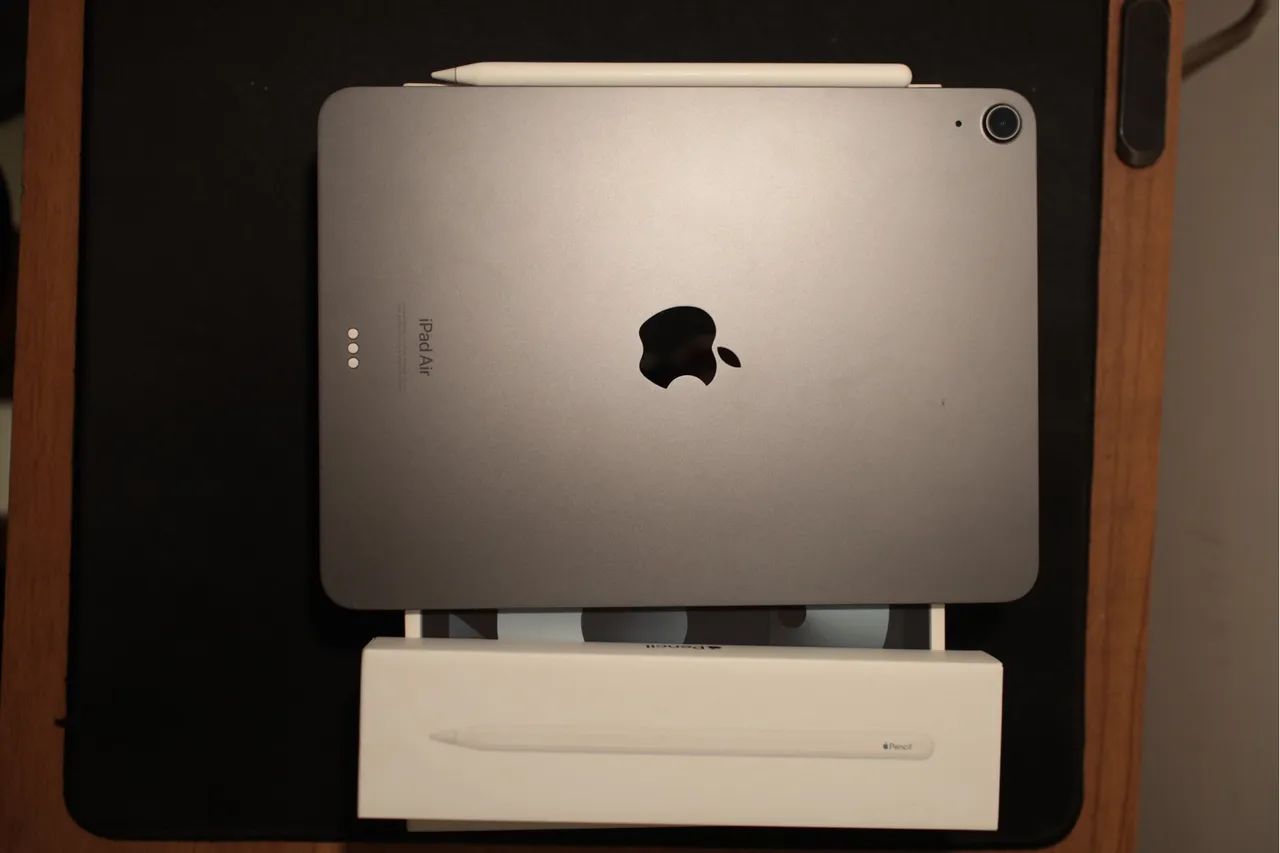 iPad Air 5 M1 256gb Preto com Apple Pencil 2 - Foto 6