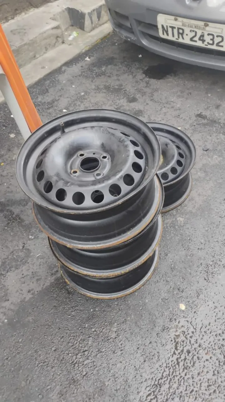Jogo de Rodas de Aço para Carro
