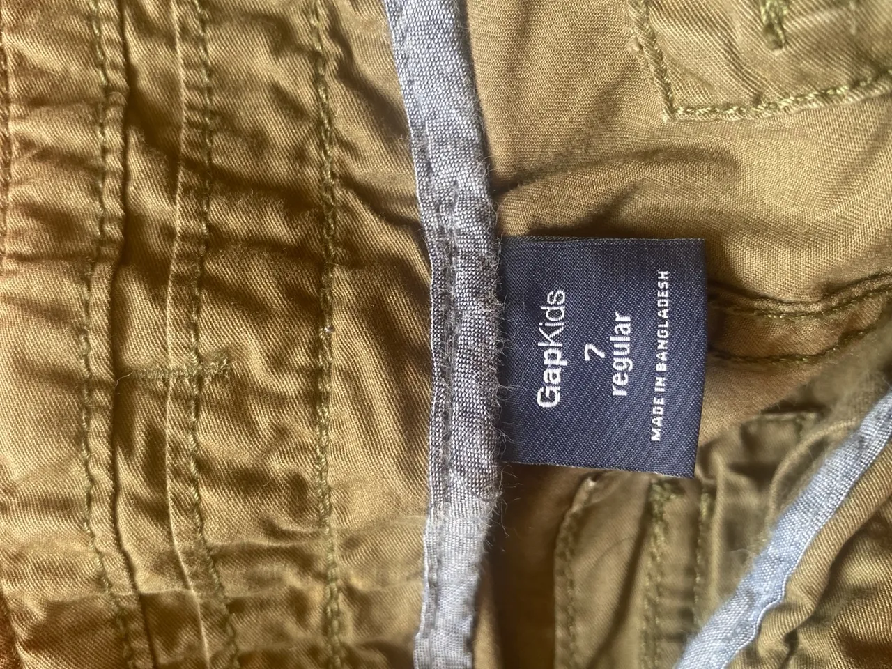 Calça GapKids 7 Regular - Bege