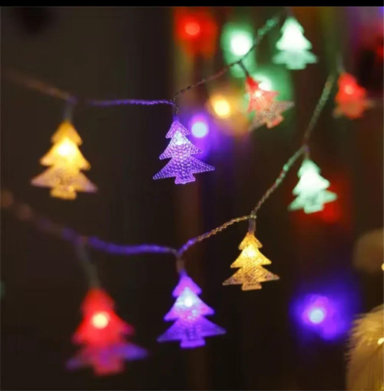 Pisca Pisca Árvore de Natal 28 mini arvores