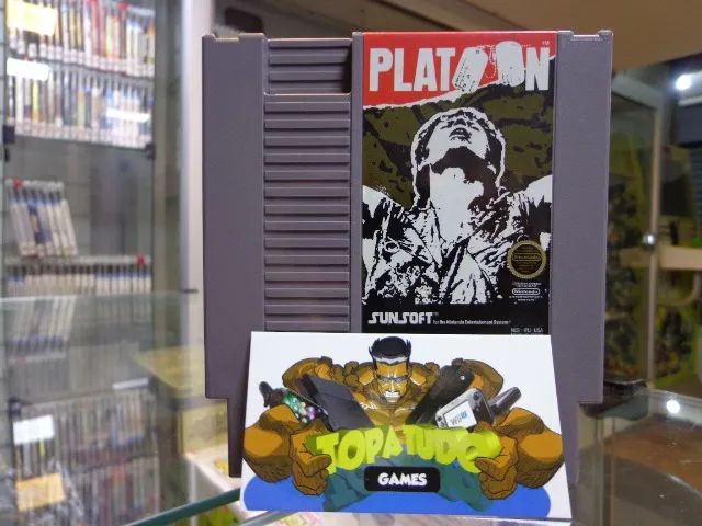 Jogo Platoon Nintendo Conservado 