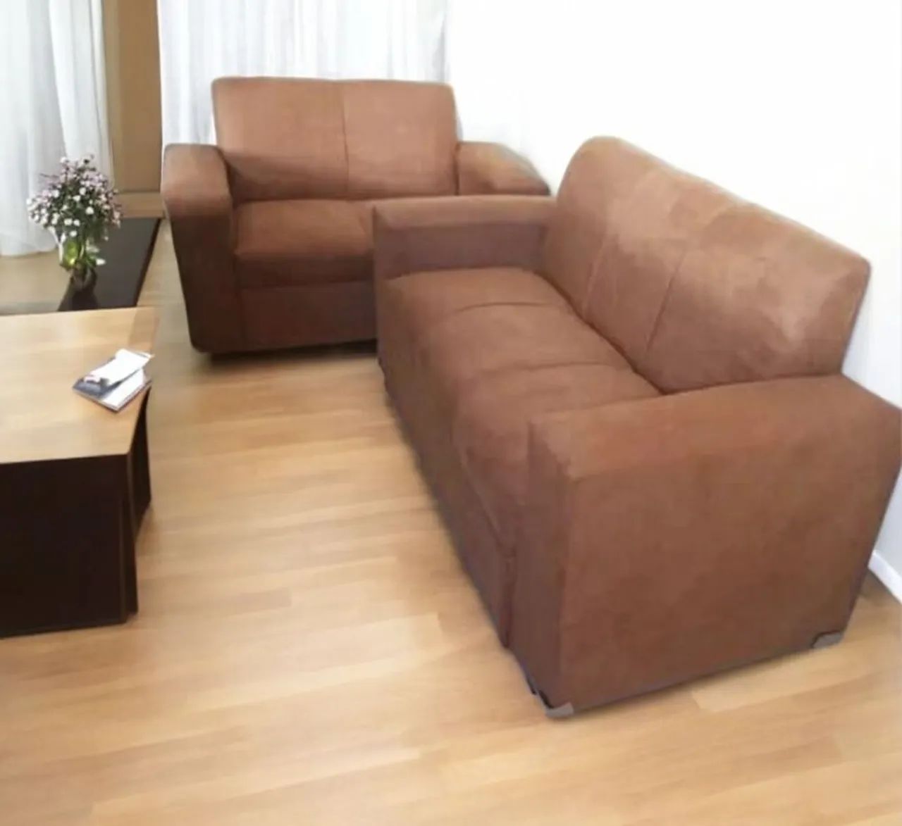 Conjunto estofado 2x3 lugares 