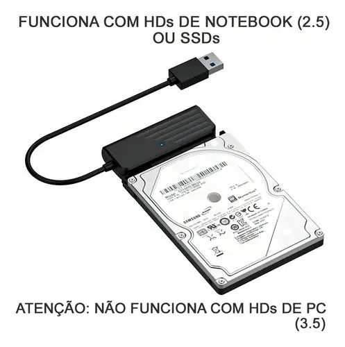 Conversor SATA para USB 2.0 - Anápolis  - Foto 2