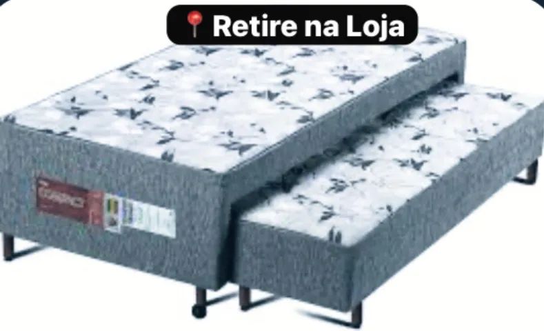 Cama box com auxiliar brinde 