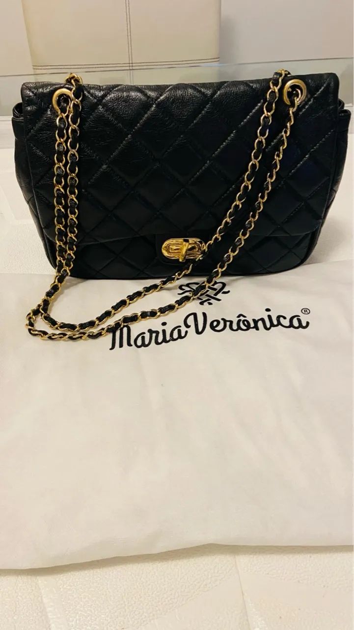 Bolsa Maria Verônica Preta