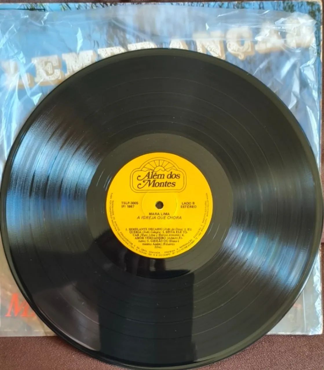 Lp Disco De Vinil Gospel Evangélico Mara Lima - Lembranças - Foto 3