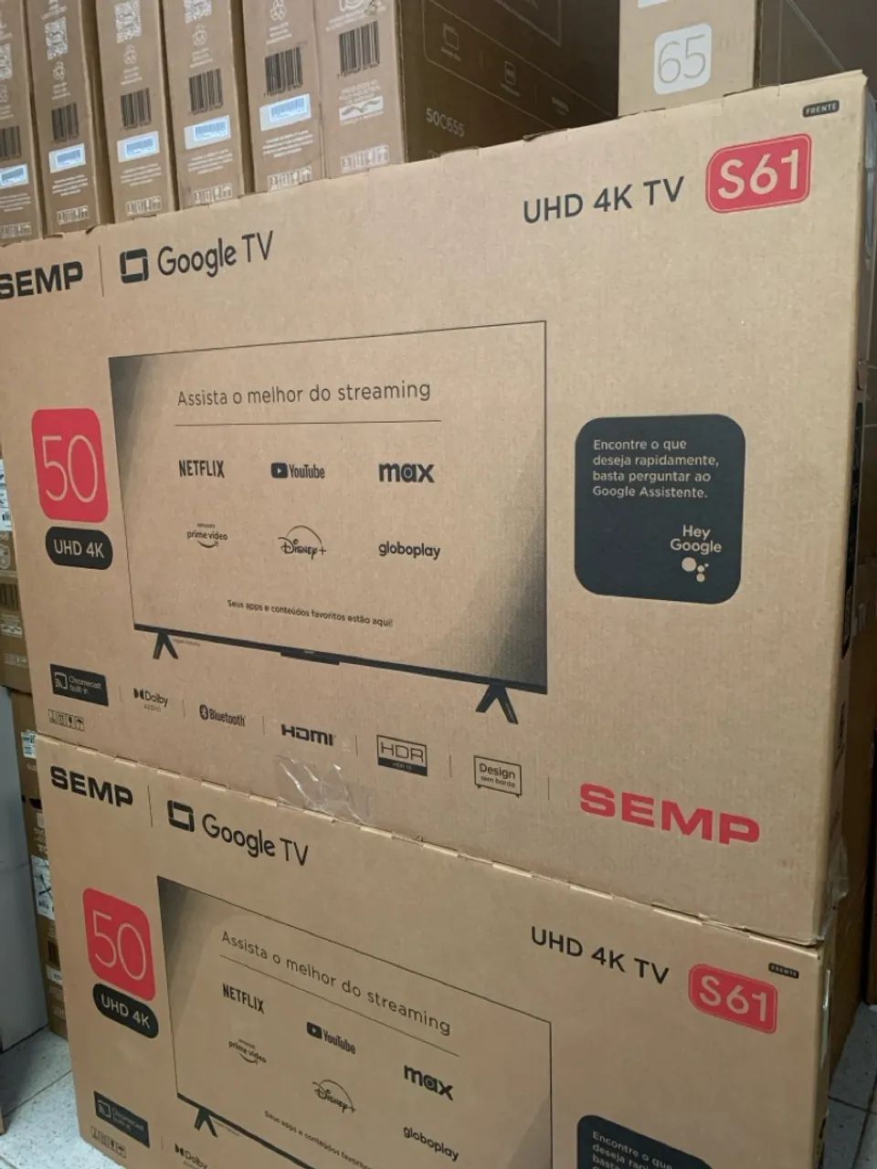 Smart TV Semp Google TV 50" UHD 4K - Foto 3