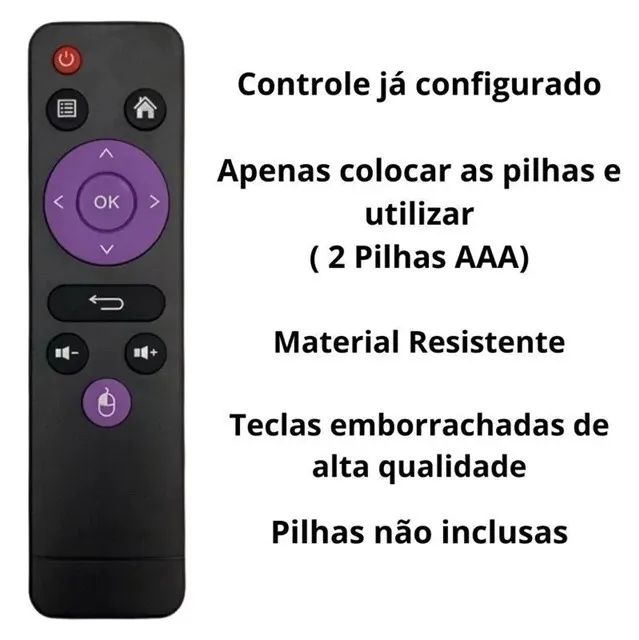 Controle Remoto para TV Box