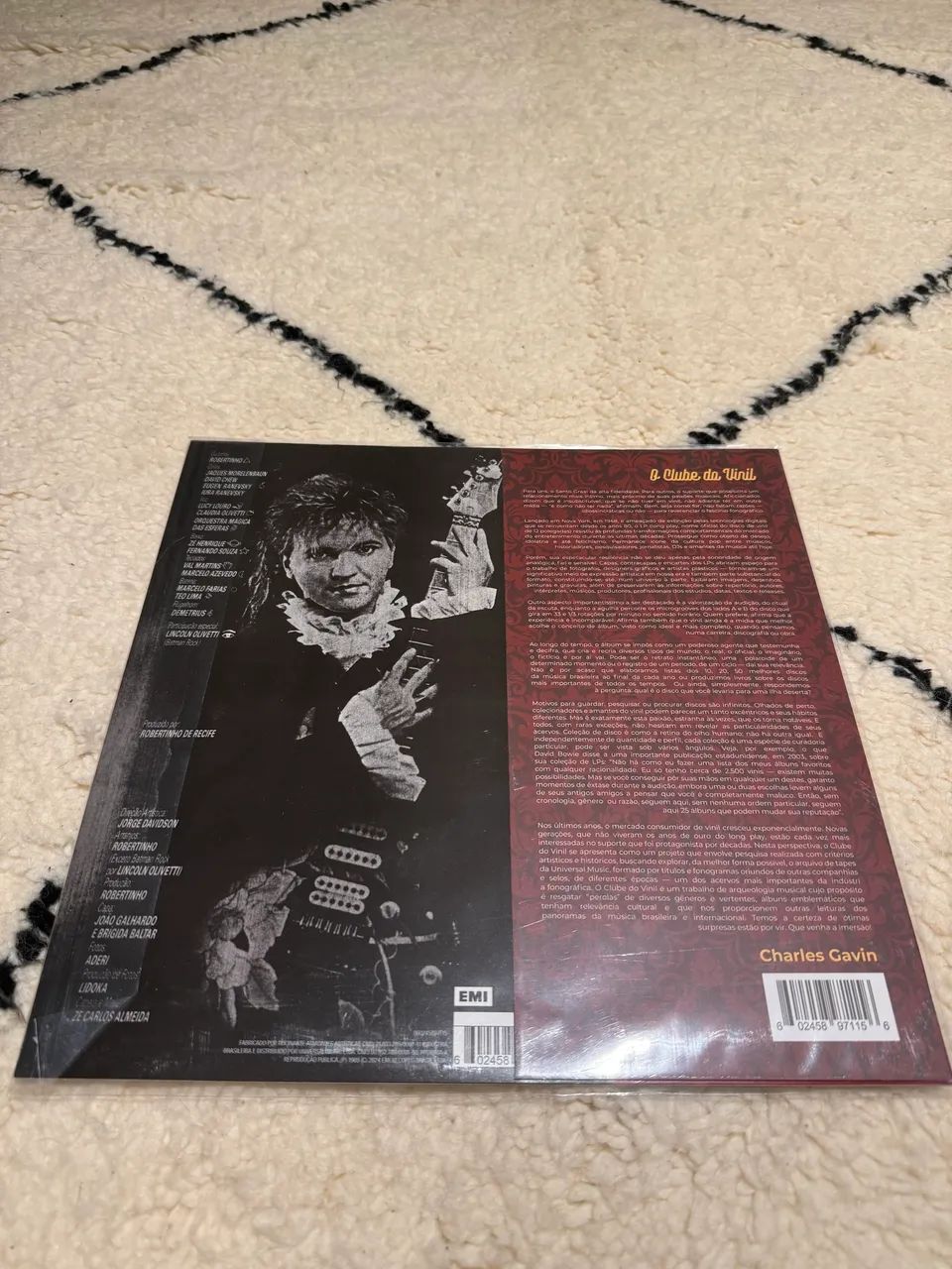 LP Robertinho do Recife - Rapsódia Rock - vinil novo - Foto 2