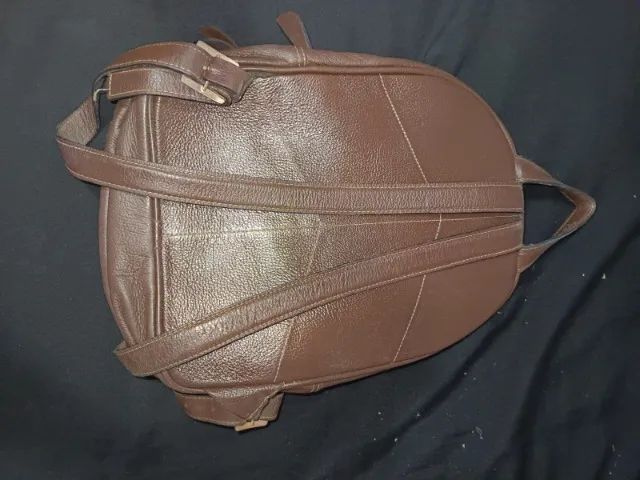 Mochila em couro legítimo - Foto 3