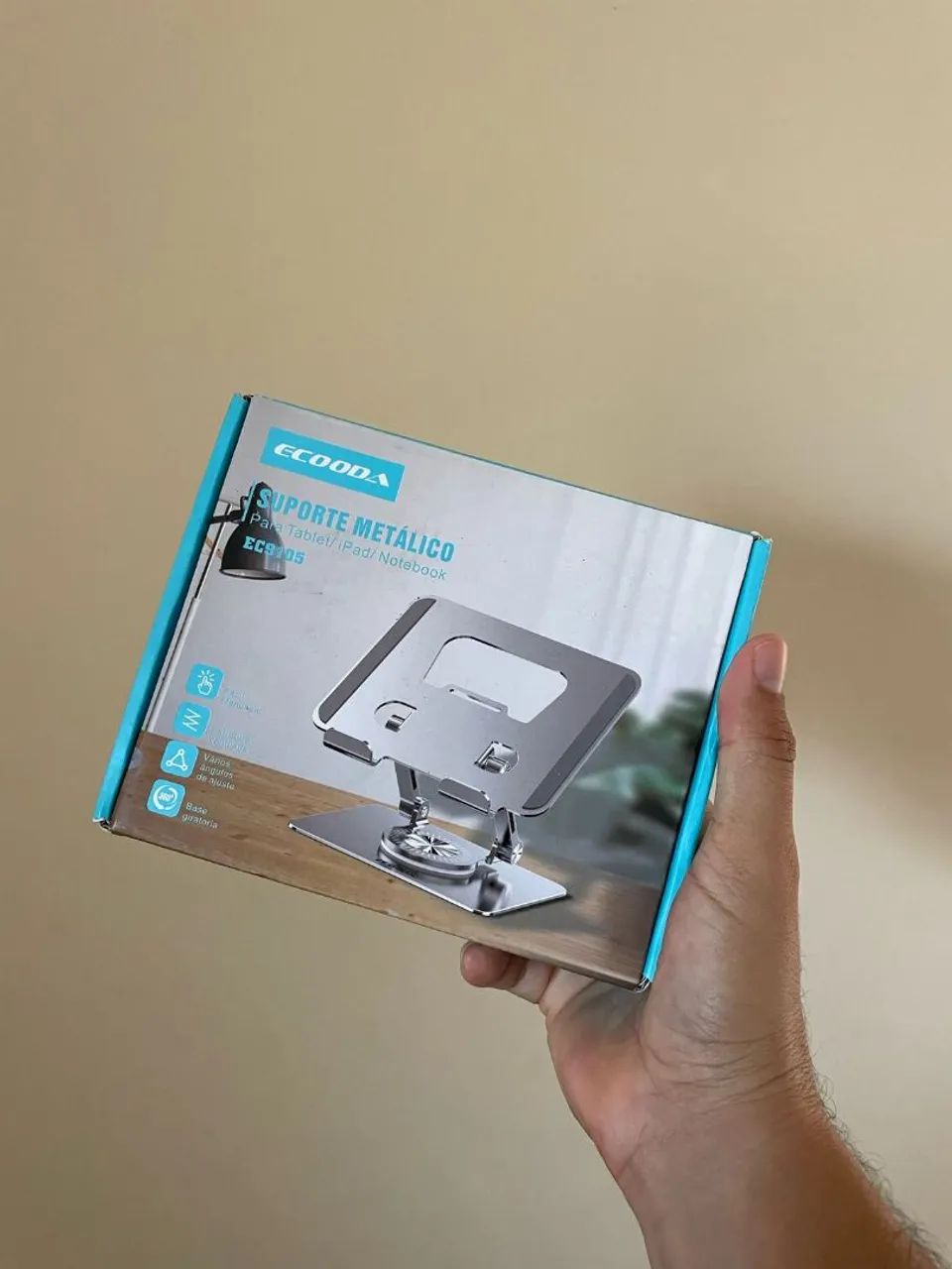 Suporte Metálico para Tablet e notebook 