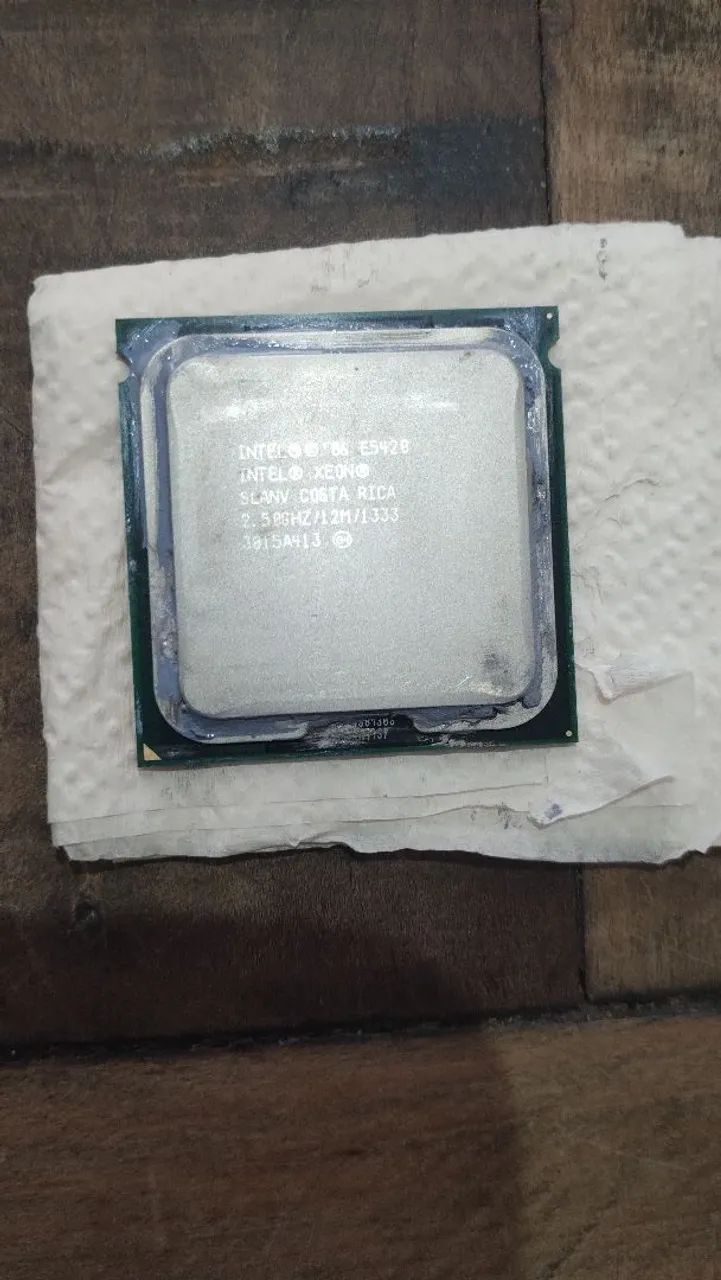 2 Processadores Intel Xeon E5420 2.50Ghz - Foto 2