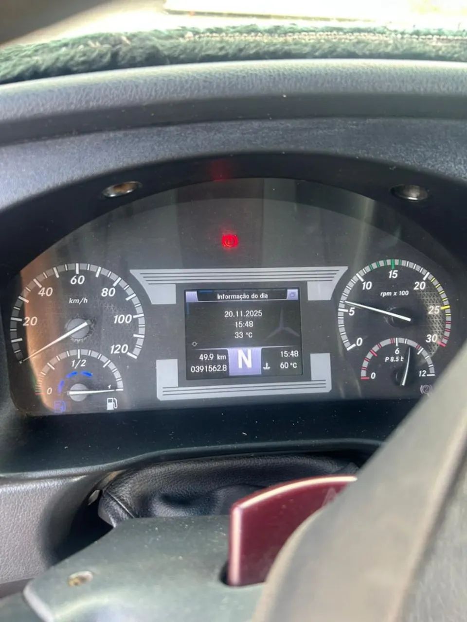 Acello 1316 2018/18  trucado baú 35m3. MB OM 924 LA, 4 cilindros , 4,8 litros 156 cv  - Foto 12