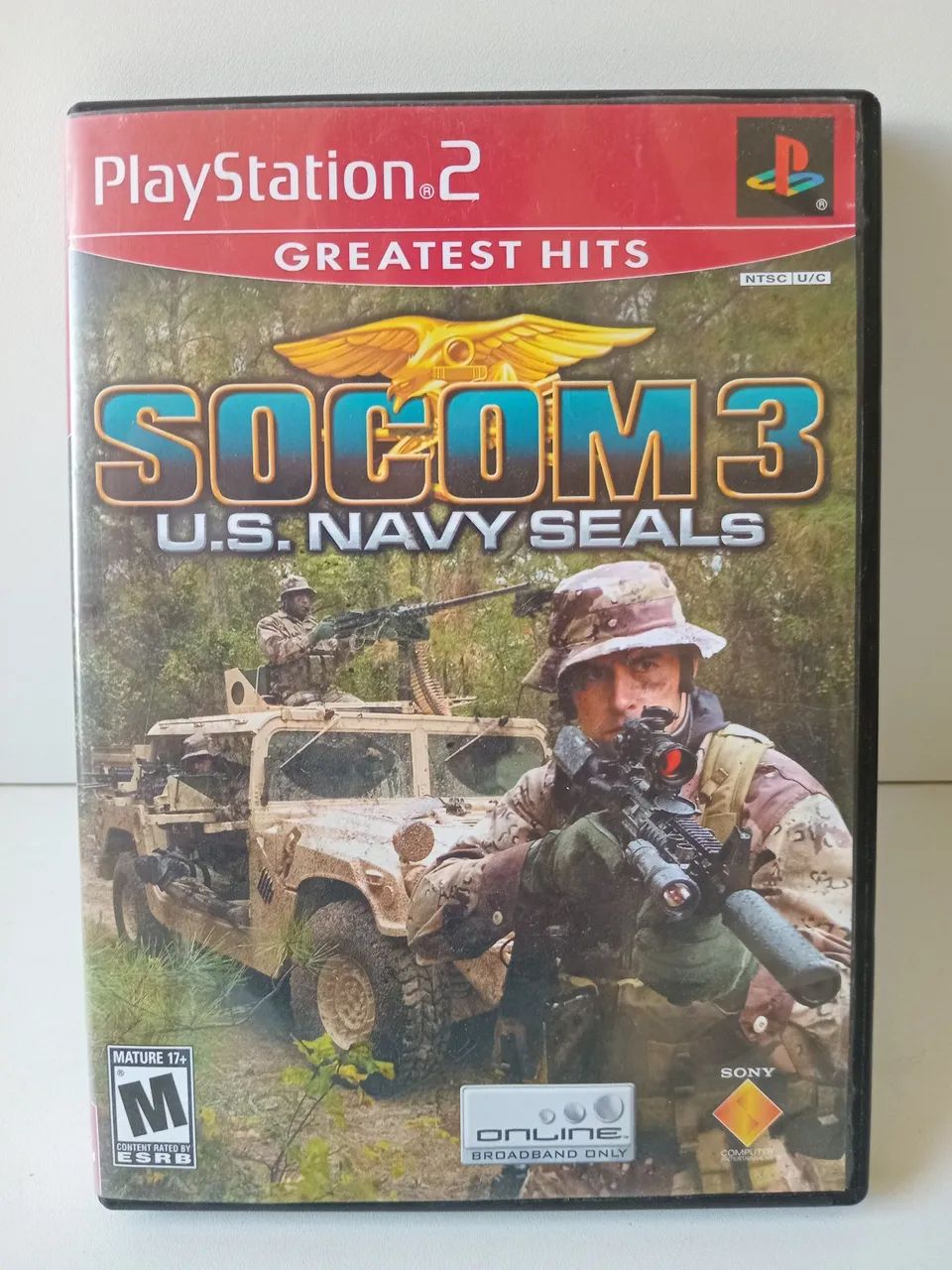 Jogo Socom 3 original PS2