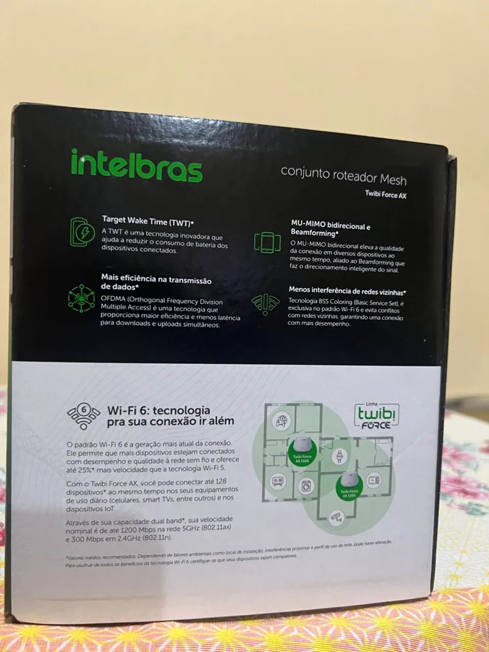 Roteadores Mesh Intelbras Twibi Force AX 1500 - Foto 4