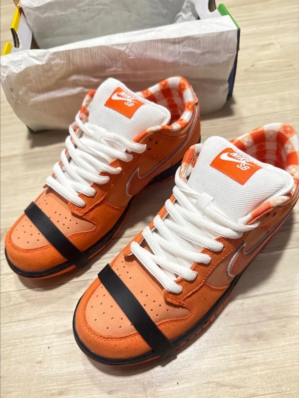 Concepts x Nike SB Dunk Low Orange Lobster - Calçados - Super