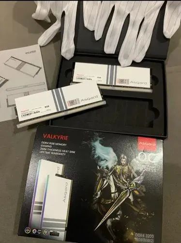 Kit de Memória RAM Asgard valkyrie v5 2x8GB DDR4 3200MHz RGB - Foto 2
