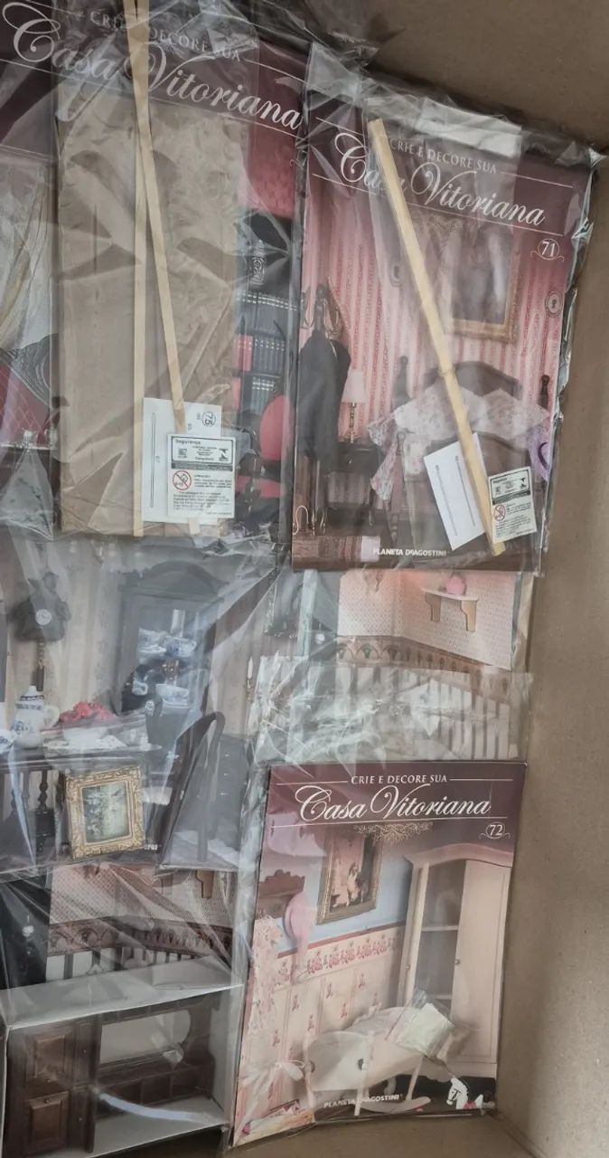Coleção Completa Crie E Decore Sua Casa Vitoriana - Foto 4