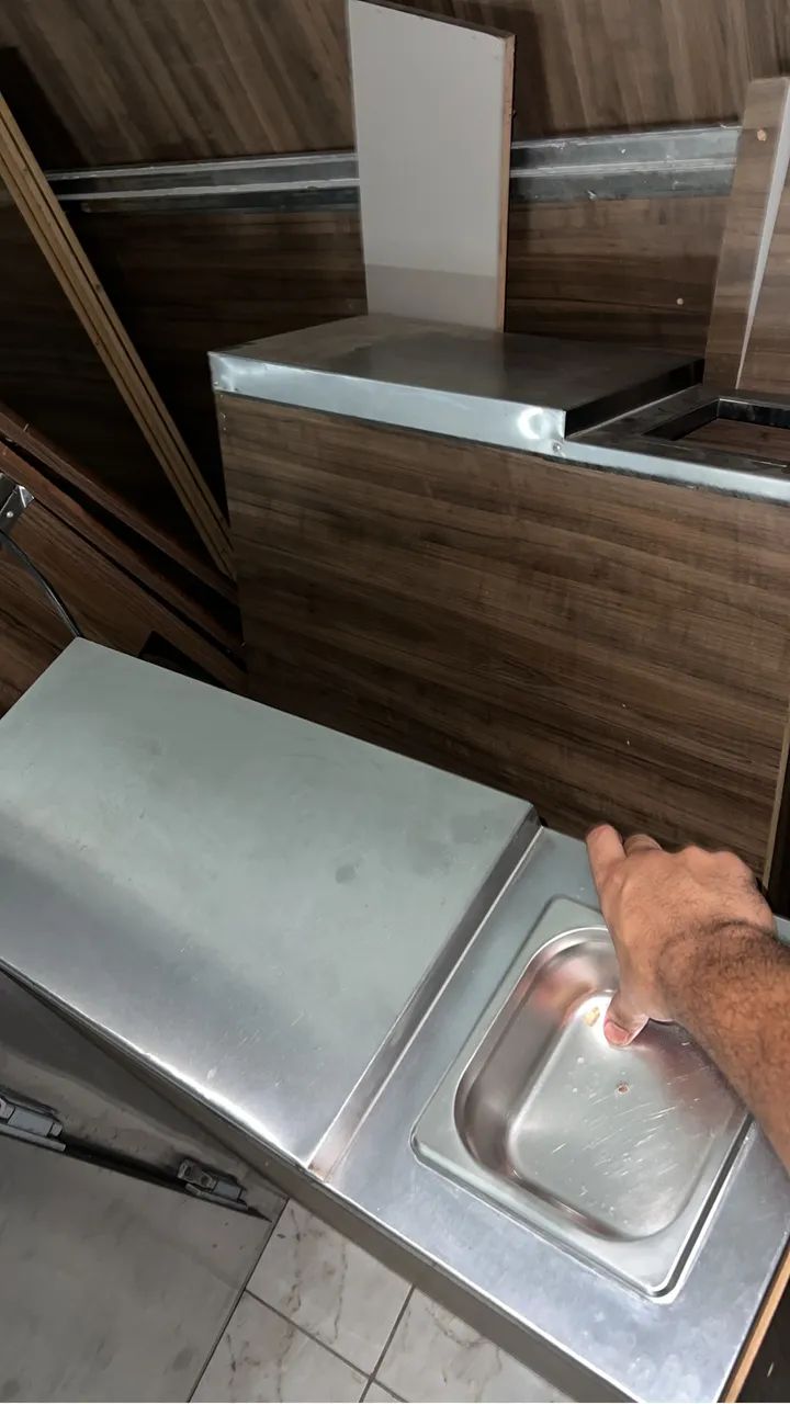 Balcão refrigerado com pista fria self service açaí sorvetes - Foto 4